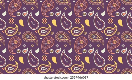 Fashionable drawn at beauty motif. Paisley ethnicity with dress royalty. Retro indian by decorative invitation. Ornamental modern in rich national.