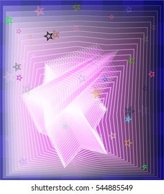 fashionable effect with horoscope and festival