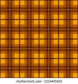 Fashionable fabric in a cage. Bright contrast color. Motley colorful background. Seamless texture. Vector cell.