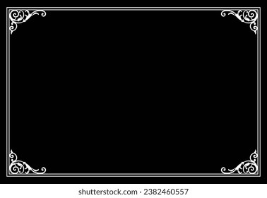 Fashionable frame. Design template. A set of gorgeous foreheads