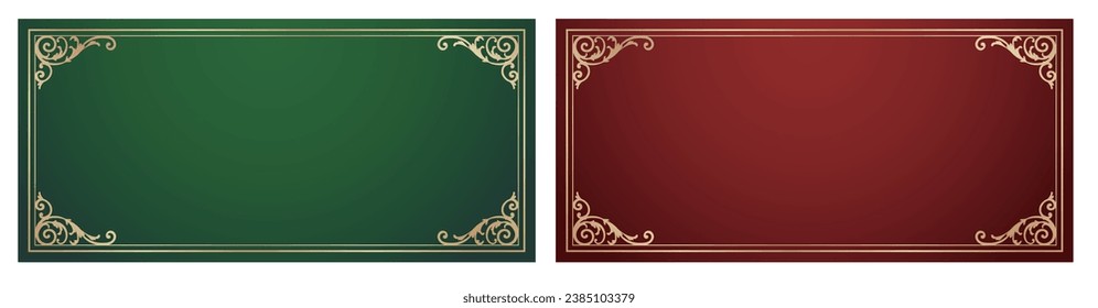 Fashionable frame. Design template. A set of gorgeous foreheads.