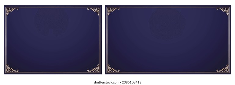 Fashionable frame. Design template. A set of gorgeous foreheads.