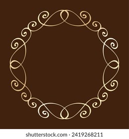 Fashionable frame. Design template. A set of gorgeous foreheads.