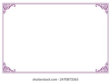 Fashionable frame. Design template. A set of gorgeous foreheads.