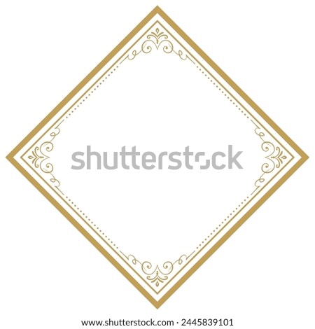 Fashionable frame. Design template. A set of gorgeous foreheads.