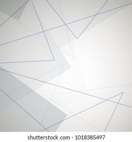 Fashionable geometric abstract background of triangles in gray tones.