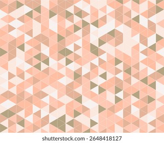 Fashionable geometric pattern in soft pastel colors, ideal for modern design projects. Vector illustration