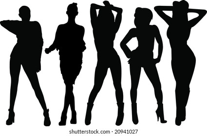 Fashionable girls