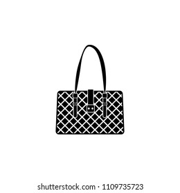 fashionable handbag icon. Element of bag icon for mobile concept and web apps. Detailed fashionable handbag icon can be used for web and mobile. Premium icon on white background