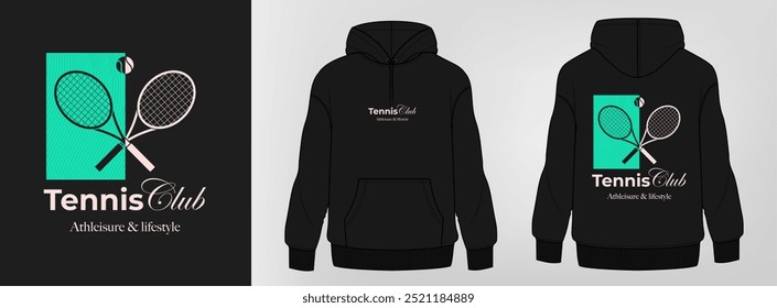 Fashionable Hoodie Design - urban style	
