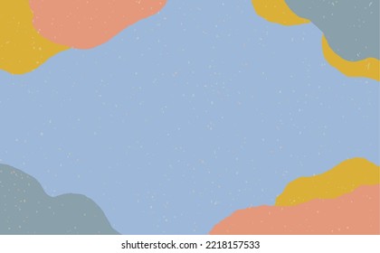 Ilustración de fondo del modelo de papel japonés de moda