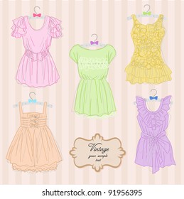 Fashionable lovely dresses
