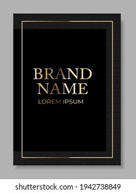 Fashionable Luxury geometric pattern cover designe poster, animal print for brochure, notebook template. Vector Illustration EPS10