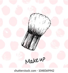 Fashionable makeup brush