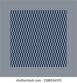 Fashionable pattern design for the scarf