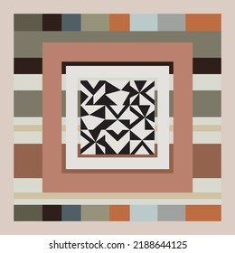 fashionable pattern design for the scarf