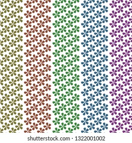 Fashionable pattern in flowers. Floral  textiles