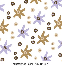 Fashionable pattern in flowers vector pattern 