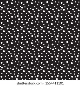 Fashionable pattern with small polka dots. Modern pattern for blouse and dress fabrics.
