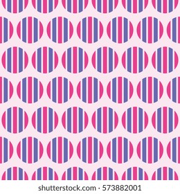 Fashionable polka dot