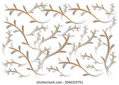 Fashionable print vector template design