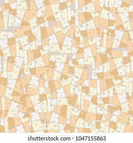 Fashionable seamless camouflage pattern consisting of broken into multi-colored fragments of squares. For clothes, things and backgrounds.
