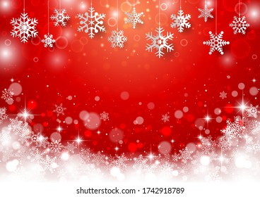 Fashionable and simple Christmas background
