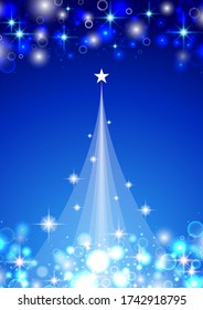 Fashionable and simple Christmas background