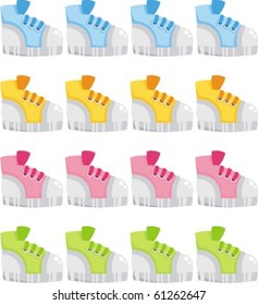 fashionable sports shoes