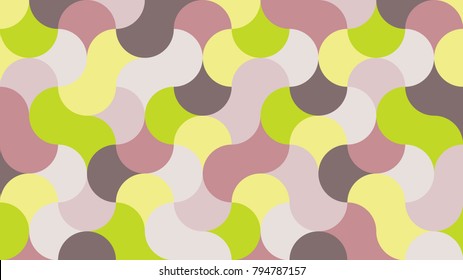 fashionable, stylish, flat geometric background in tones of a lime punch 1920 x 1080 pixels. for interior, design, wallpaper, covers, walls