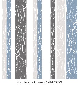 Fashionable texture geometric seamless pattern in gray-blue tones. Vector illustration.