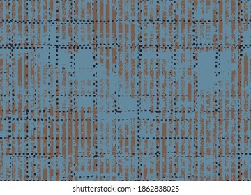 Fashionable and trendy collage seamless pattern with tribal pattern. Grunge texture. Bohemian style print. motif isolated