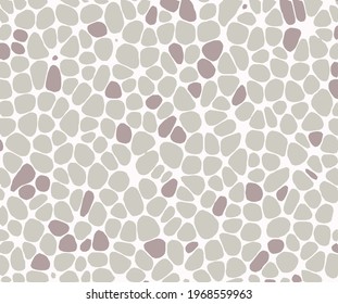 Fashionable and trendy rustic geo stone shapes decorative vector seamless modern pattern design for spring summer home decor. Decorative  doodle style  all over print