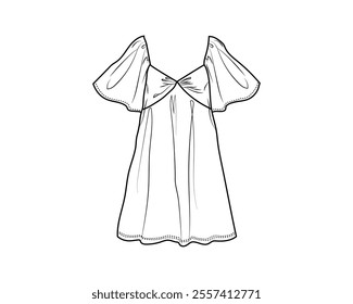 Fashionable Wear For Women Vector Art