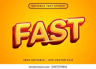 fast 3d text effect and editable text effect