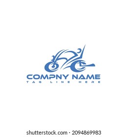 Fast aerodynamic Car Bike Plane Ship Logo Template Design Truck silhouette transport logo template vector