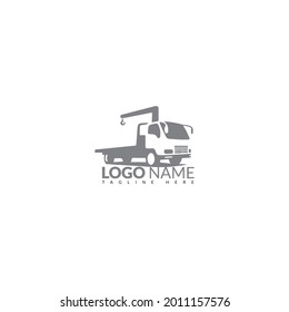  Fast aerodynamic Logo Template Design Truck silhouette transport logo template vector