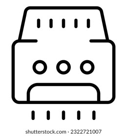 Fast air dry icon outline vector. Hand dryer. Bathroom drier