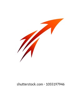 Fast Arrow Launch Business Logo Template