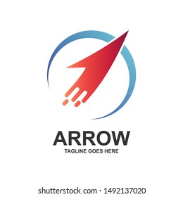 Fast Arrow Logo Design Vector