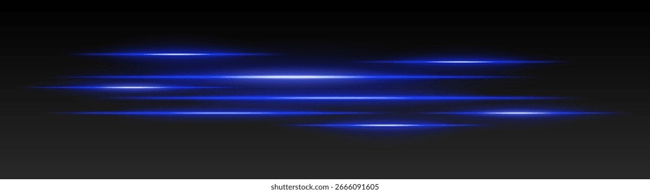 Fast beam set icon. Multiple parallel glowing lines in motion layout, forming energetic direction with sleek streaks. Ideal for speed or tech visuals.