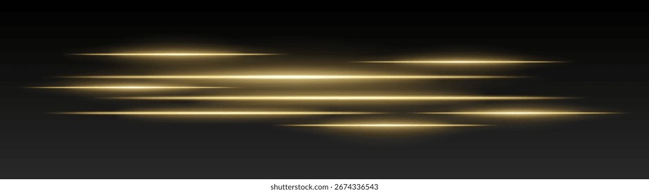 Fast beam set icon. Multiple parallel glowing lines in motion layout, forming energetic direction with sleek streaks. Ideal for speed or tech visuals.