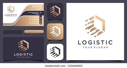 fast box tech logo icon vector isolated