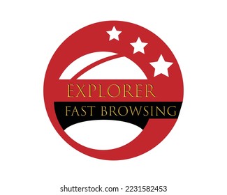 Fast browsing is the icon of a browser with high speed. Created as the fastest and lightest icon browser.