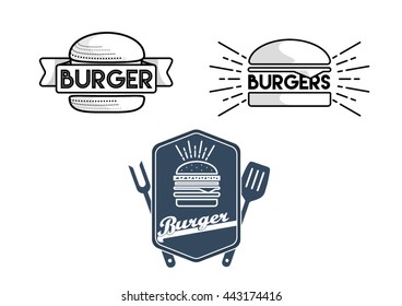 Fast Burger Restaurant Logo Design