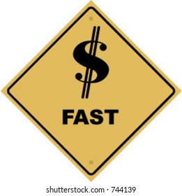 fast  business illustration