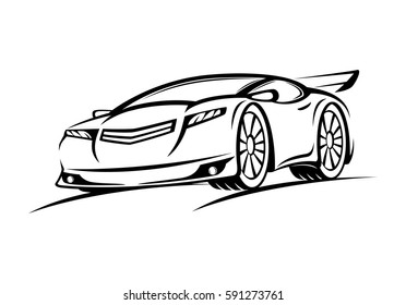 Fast car.