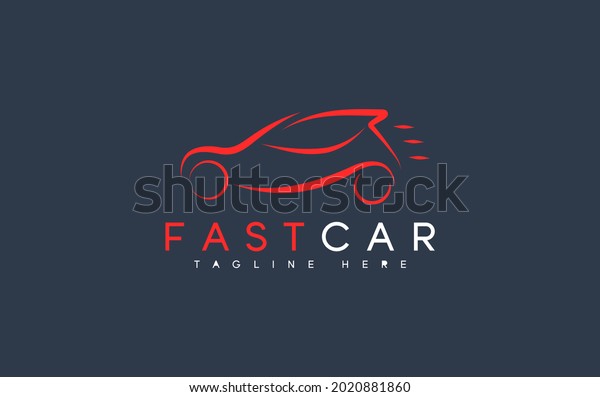 Fast Car logo icon design template\
vector elements for your company brand. Modern\
style