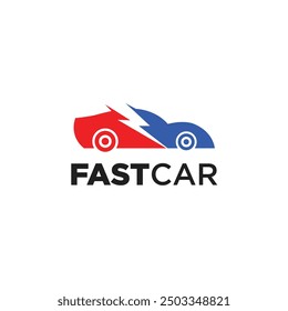 Fast Car Logo Vector Sport Modern