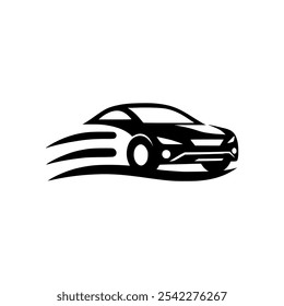 fast car speed automotive technology vehicle logo vector illustration template design